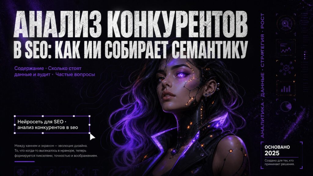 Анализ конкурентов в SEO: как ИИ собирает семантику