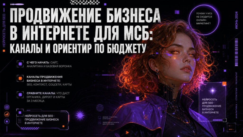 Продвижение бизнеса в интернете для МСБ: каналы и ориентир по бюджету