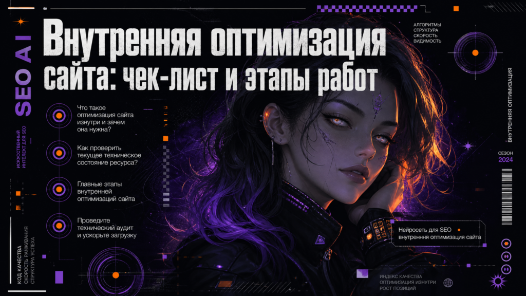 Внутренняя оптимизация сайта: чек-лист и этапы работ