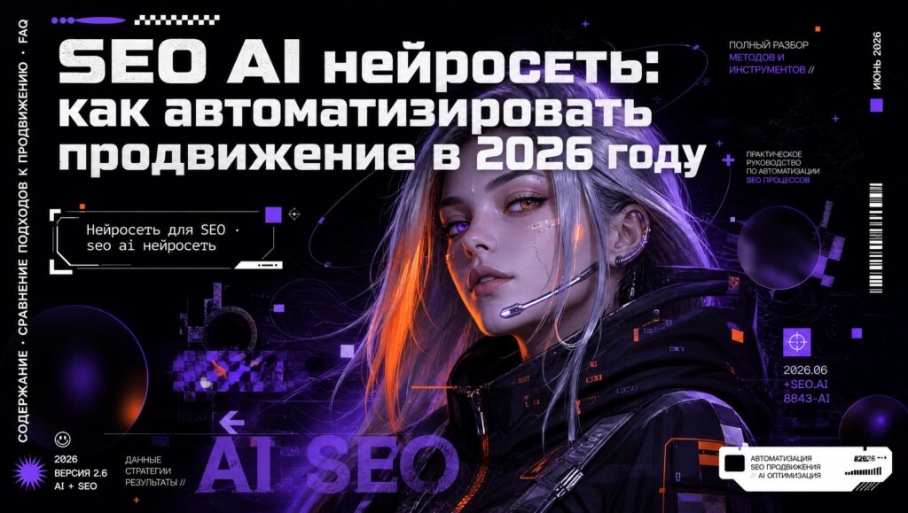 SEO AI нейросеть: как автоматизировать продвижение в 2026 году