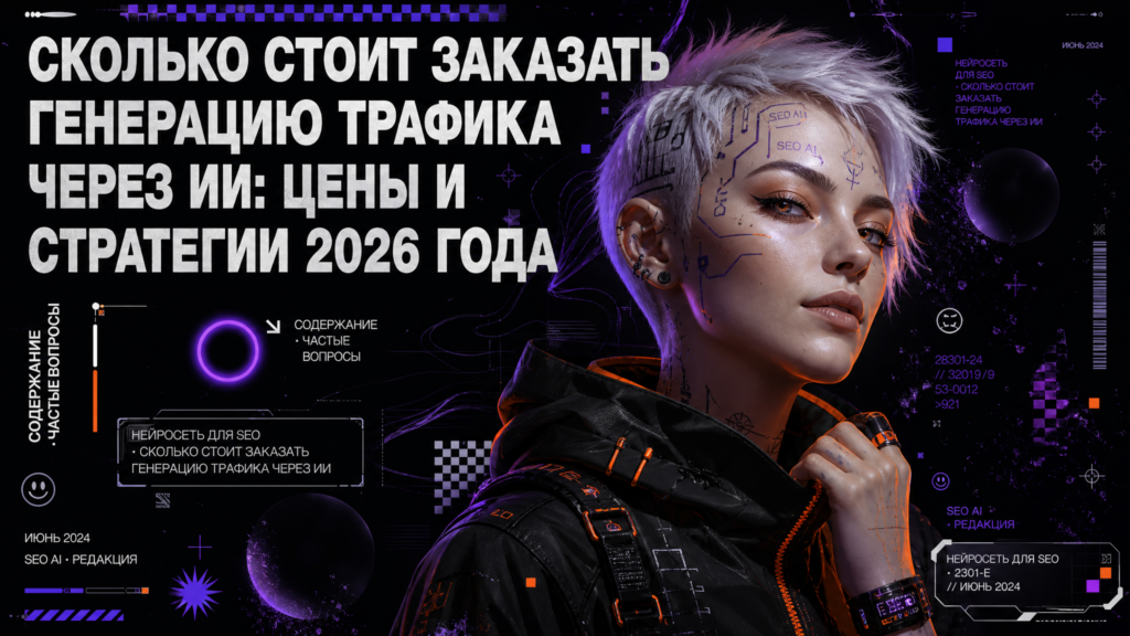 Сколько стоит заказать генерацию трафика через ИИ: цены и стратегии 2026 года